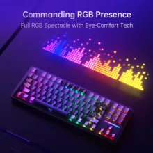 کیبورد بیسیم مکانیکال ماچنیک مدل G87 Tri-mode