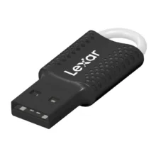 فلش مموری لکسار مدل V40 ظرفیت 128 گیگابایت با رابط USB 2.0، مقاوم در برابر ضربه و گرد و غبار