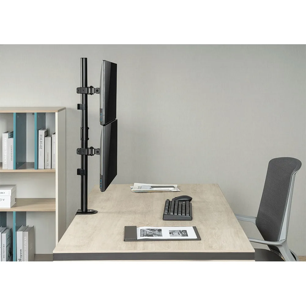پایه نگهدارنده دو مانیتور ارگو مدل WLA023-BCD