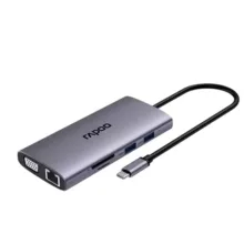 هاب 10 پورت Type-C رپو مدل XD101