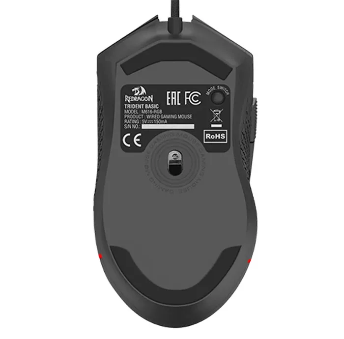 ماوس سیمی گیمینگ ردراگون مدل TRIDENT BASIC M616
