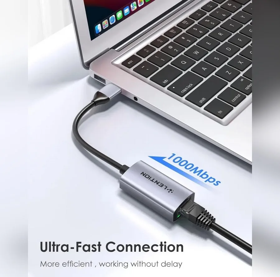 مبدل USB به RJ45 لنشن مدل HU604