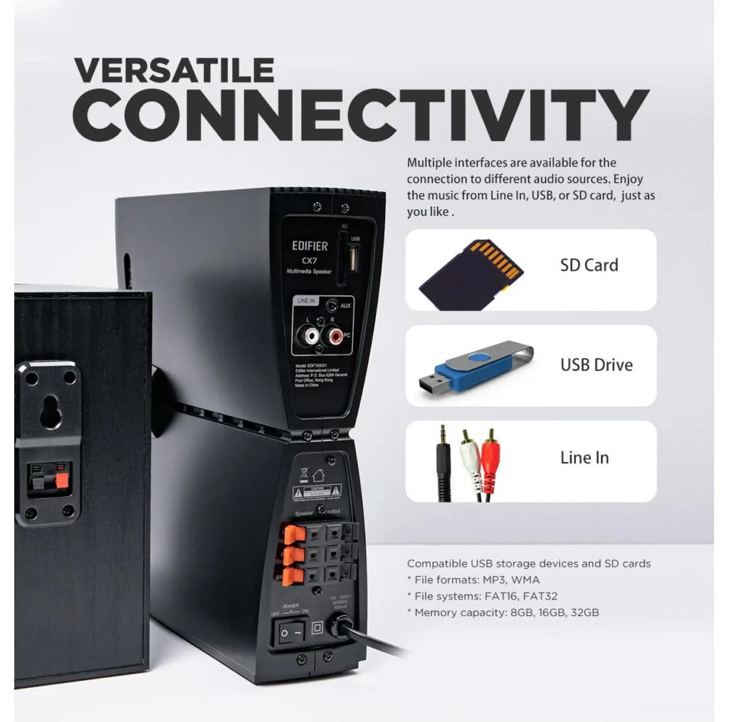 اسپیکر دسکتاپ ادیفایر مدل CX7