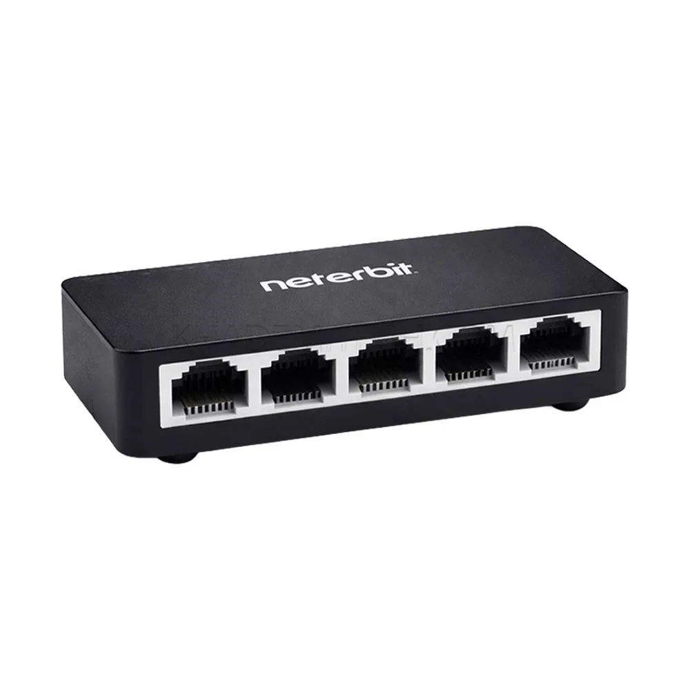 سوئیچ 5 پورت نتربیت مدل NETERBIT NES-1005E-C