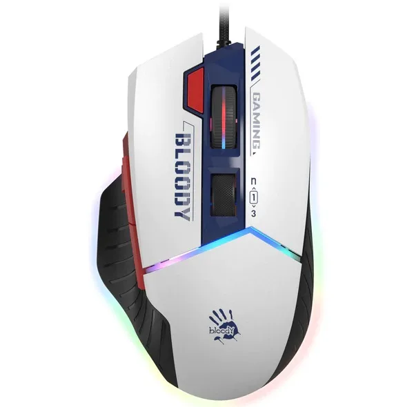 ماوس مخصوص بازی بلادی مدل  W95 Max Sport Navy