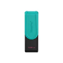 فلش مموری 128 گیگابایت کینگستون مدل Exodia S با رابط USB 3.2 Gen1 Type-A و بدنه پلاستیکی مقاوم