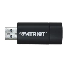 فلش مموری 64 گیگابایت پتریوت مدل Patriot RAGE LITE با رابط USB 3.2 سرعت انتقال تا 120 مگابایت بر ثانیه، مقاوم در برابر آب، ضربه، شوک و گرد و غبار، طراحی کشویی محافظ پورت، سازگار با ویندوز 7 تا 10، لینوکس و مک او اس