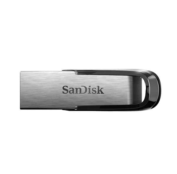 فلش مموری سن دیسک مدل Ultra Flair CZ73 ظرفیت 512 گیگابایت با بدنه فلزی، رابط USB 3.0 و سرعت خواندن 150 مگابایت بر ثانیه، سازگار با ویندوز، مک، گوشی، تبلت و تلویزیون