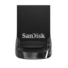فلش مموری 64 گیگابایت سن دیسک مدل ULTRA FIT SDCZ430 با رابط USB 3.2، طراحی بندانگشتی و سرعت خواندن تا 300 مگابایت بر ثانیه