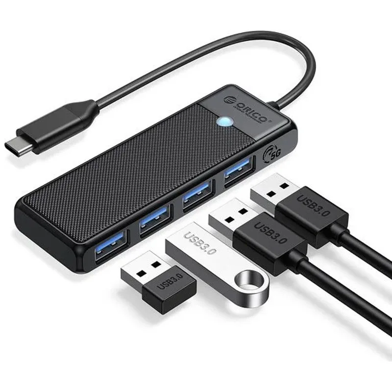 هاب 4 پورت USB-C اوریکو مدل PAPW4A-C3-015