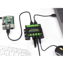 هاب 4 پورت USB 3.2 ویوشیر مدل USB3.2-Gen1-HUB-2IN-4OUT