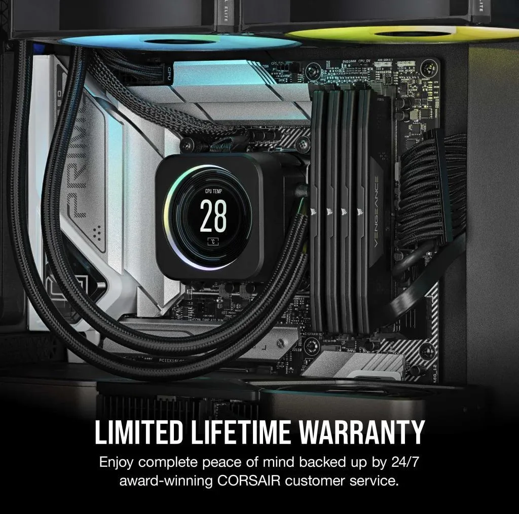 رم دسکتاپ کورسیر مدل VENGEANCE DDR5 تک کاناله ظرفیت 16 گیگابایت فرکانس 5200 مگاهرتز تایمینگ CL40 و ولتاژ کاری 1.25 ولت