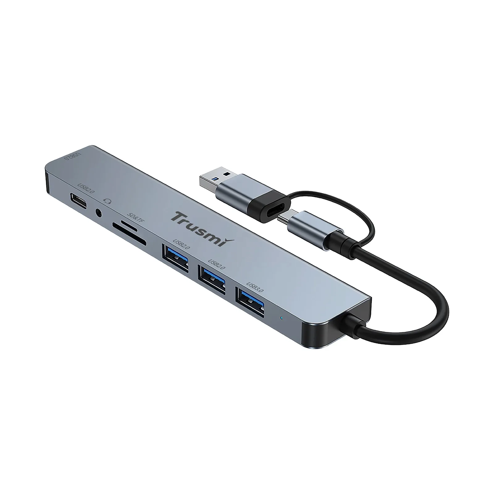 هاب 8 پورت USB-C تراسمی مدلDS01-01
