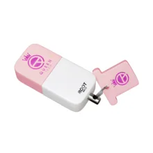 فلش مموری کوئین تک مدل ROOT ظرفیت 64 گیگابایت با رابط USB 2.0 و سرعت خواندن 25 مگابایت بر ثانیه، طراحی درپوش‌دار و بند آویز، سازگار با تمام سیستم‌عامل‌ها و دستگاه‌های مختلف