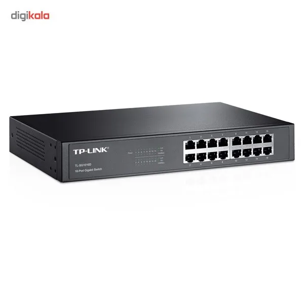 سوییچ 16 پورت گیگابیتی تی پی-لینک مدل TL-SG1016D