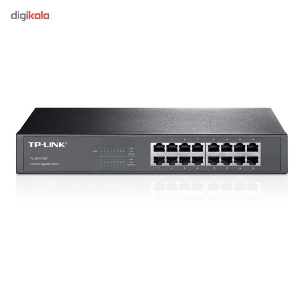 سوییچ 16 پورت گیگابیتی تی پی-لینک مدل TL-SG1016D