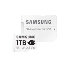 کارت حافظه microSDXC سامسونگ  مدل PRO PLUS کلاس A2 استاندارد UHS-U3 سرعت 180MBps ظرفیت1 ترابایت به همراه آداپتور SD