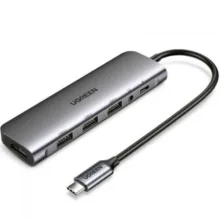 هاب 6 پورت USB-C یوگرین مدل  CM136-80132