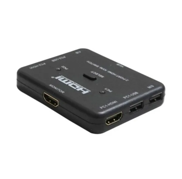 سوئیچ HDMI KVM دو پورت وی نت مدل V-SWKHM4K2