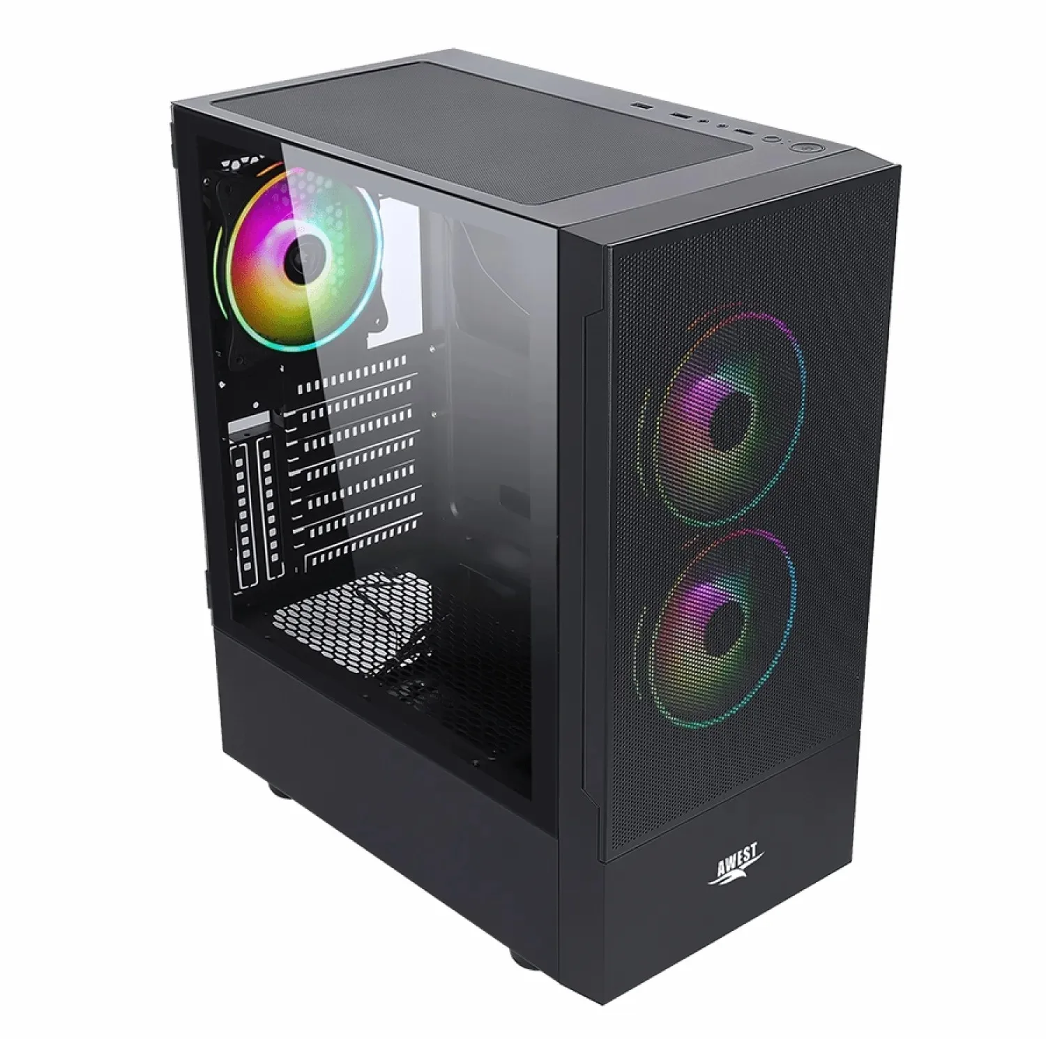 کیس کامپیوتر گیمینگ اوست مدل GT-AV201-MB PLUS