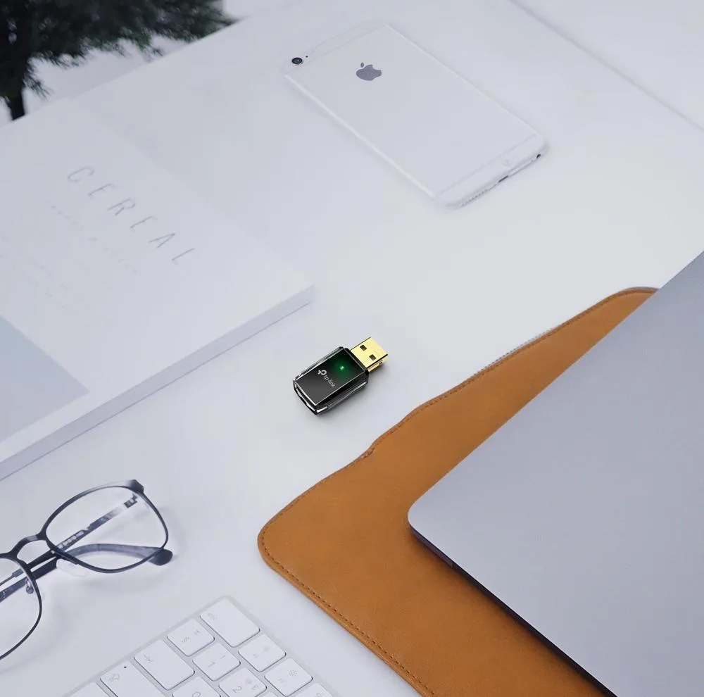 کارت شبکه USB وایرلس و دوبانده تیپی-لینک مدل Archer T2U