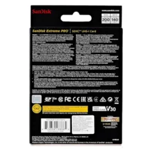 کارت حافظه SDXC سن دیسک مدل Extreme Pro V30 کلاس 10 استاندارد UHS-I U3 سرعت 200mbps ظرفیت 512 گیگابایت