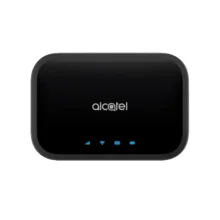 مودم 4.5G قابل حمل آلکاتل مدل LINKZONE MW12VK با باتری 4300 میلی‌آمپر، پشتیبانی از شبکه‌های 4.5G و 3G، سرعت دانلود تا 600Mbps، وای فای دو بانده 2.4GHz و 5GHz و اتصال همزمان 20 کاربر
