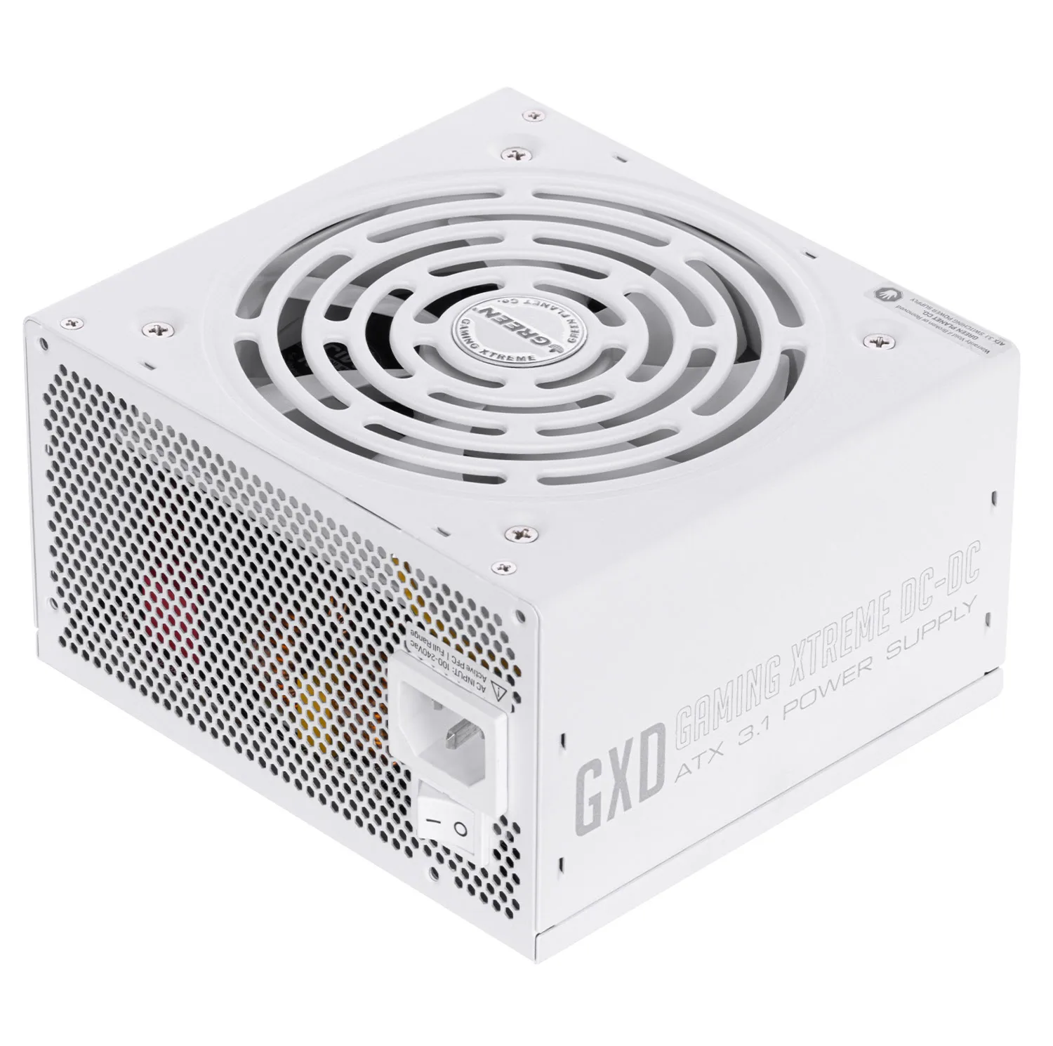 منبع تغذیه کامپیوتر 1000W وات گرین مدل GP1000B-GXD White (ATX 3.1)