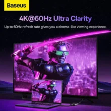 سوئیچ 1 به 2 HDMI بیسوس مدل BS-OH113