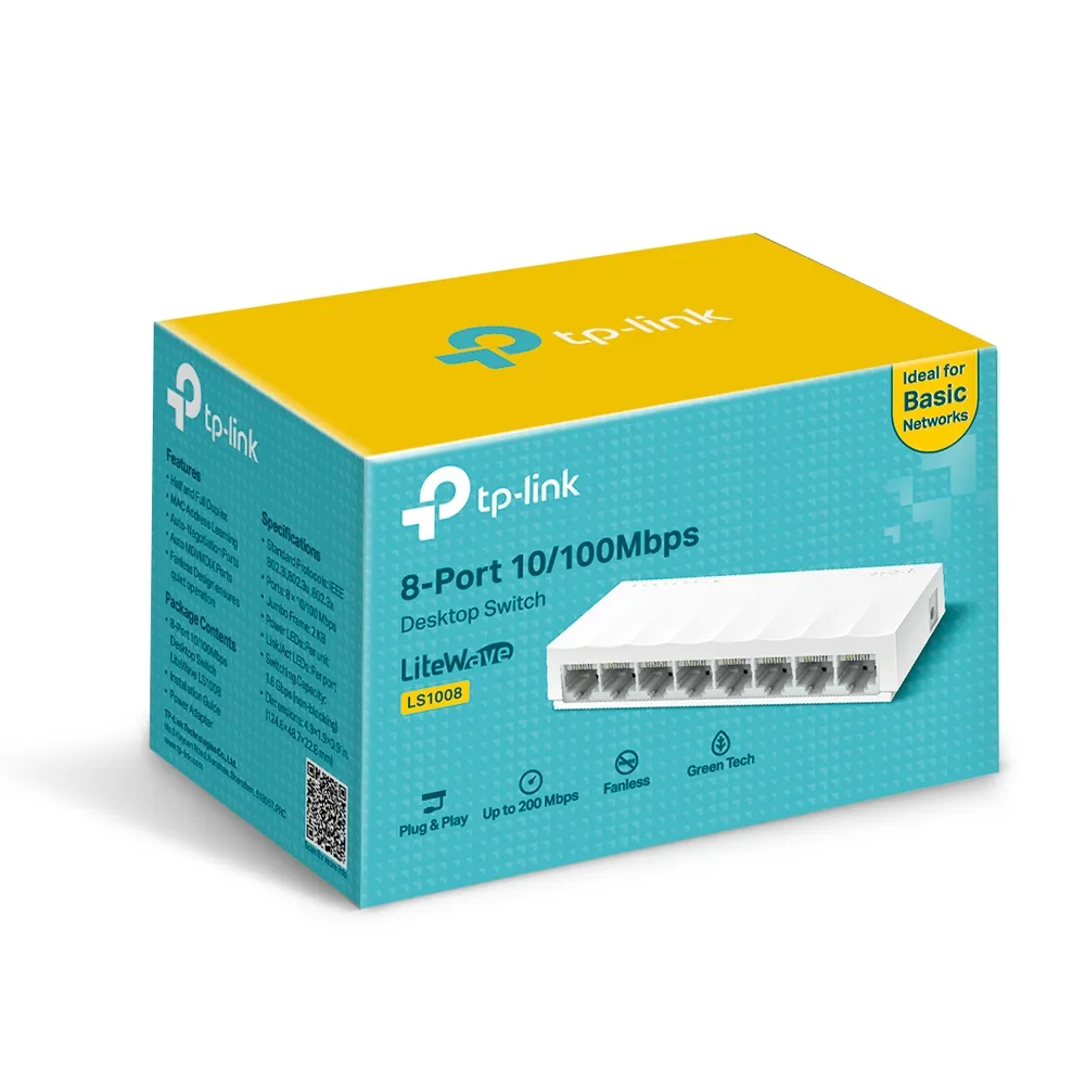 سوئیچ 8 پورت تی پی_ لینک مدل LS1008