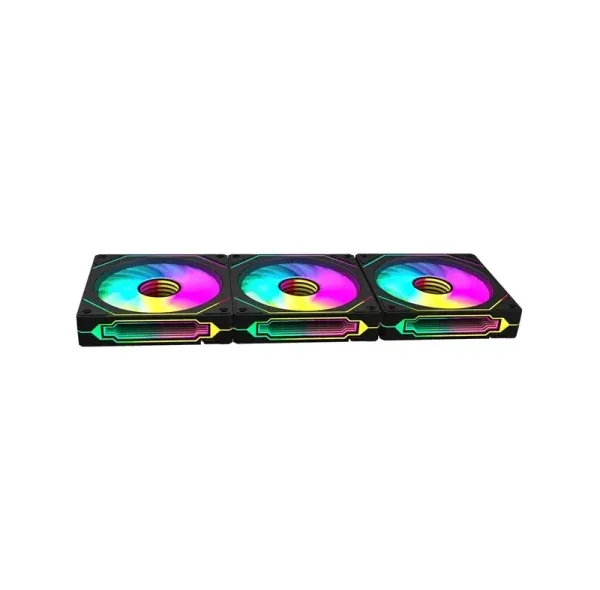 فن کیس ردراگون مدل GC-F015 مشکی بسته ۳ عددی