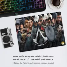 ماوس پد هومرو طرح اساسین کرید مدل A1522-1
