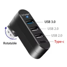 هاب 4 پورت آی ریور مدل RotoPro USB3.0