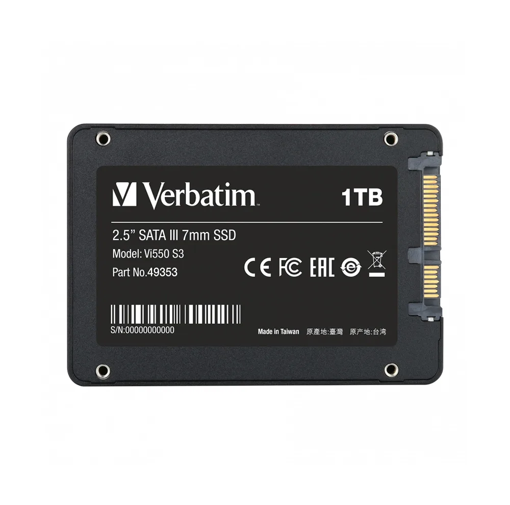 اس اس دی اینترنال SATA III ورباتیم مدل VI550 S3 ظرفیت 1 ترابایت