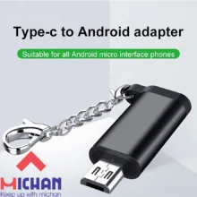 مبدل USB-C به MICROUSB میچان مدل S1