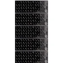 برچسب حروف فارسی کیبورد کد 021 بسته 5 عددی