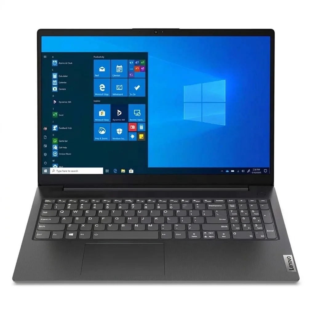 لپ‌تاپ لنوو مدل V15 G2 IJL با پردازنده Celeron N4500، رم DDR4 8GB با فرکانس 2933MHz، حافظه SSD با ظرفیت 256GB، نمایشگر 15.6 اینچ TN با وضوح Full HD، کاستوم شده