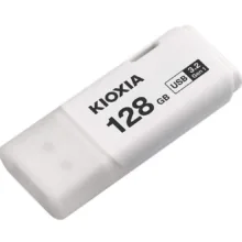 فلش مموری 128 گیگابایت کیوکسیا مدل U301 با رابط USB 3.2 Gen1 Type-A و طراحی درپوش‌دار