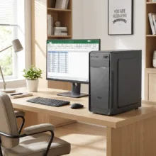 کامپیوتر دسکتاپ مدل ECO-H81-Core i5-Ram 8GB-SSD 120GB-HDD 500GB-Wifi-Blutooth