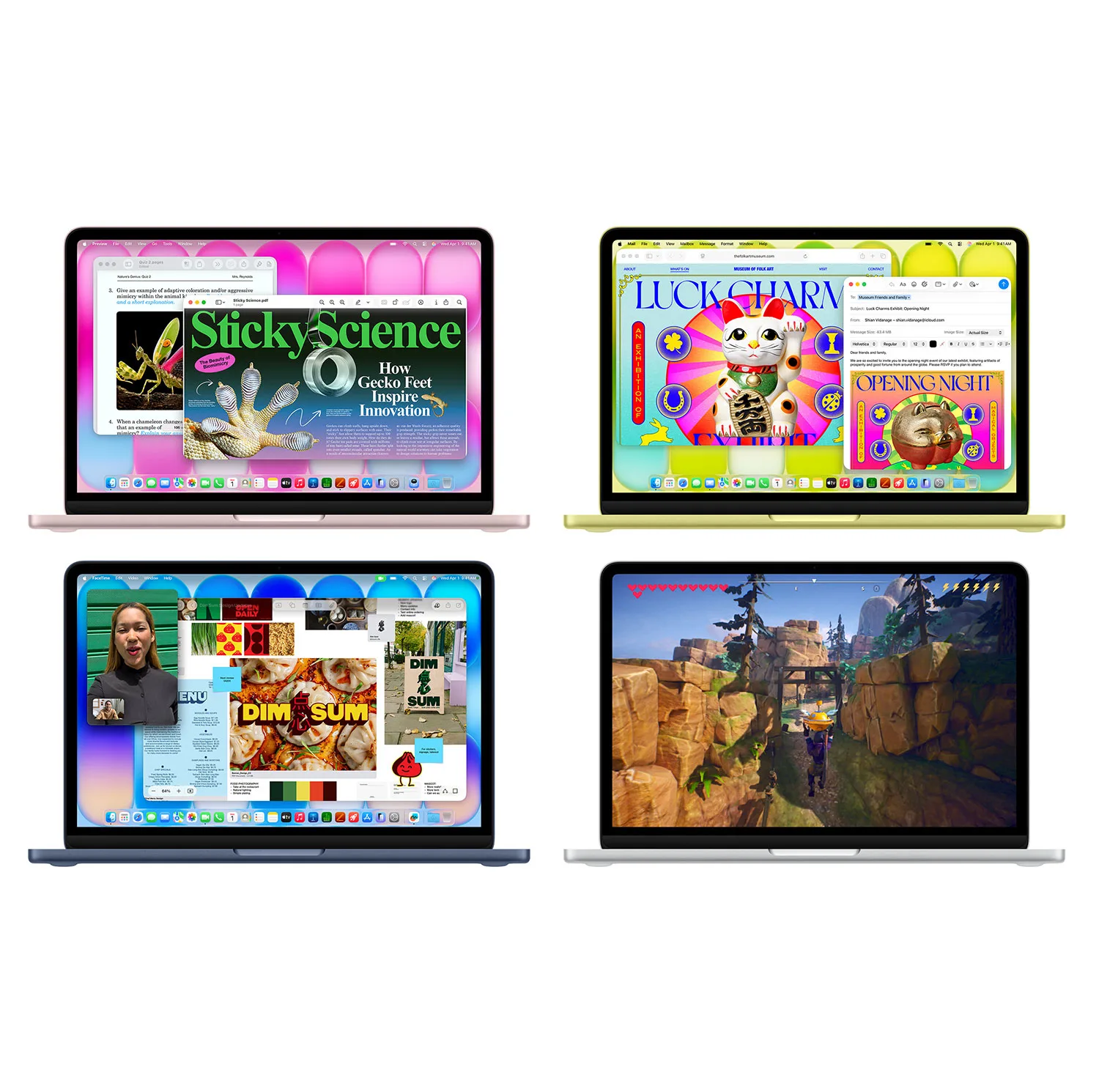 لپ تاپ 13 اینچی اپل مدل MacBook Neo LLA-A18 Pro-8GB Ram-256GB SSD