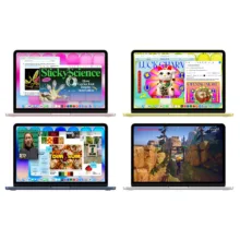 لپ تاپ 13 اینچی اپل مدل MacBook Neo LLA-A18 Pro-8GB Ram-512GB SSD