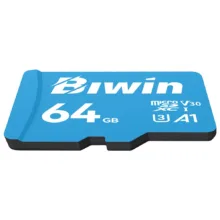 کارت حافظه microSDXC بیوین مدل MS100 کلاس 10 استاندارد UHS-I U3 V30 A1 سرعت 100MBps ظرفیت 64 گیگابایت
