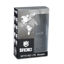 مودم 4G LTE قابل حمل اسفیورد مدل M770 با باتری 8000mAh، پشتیبانی از 10 دستگاه همزمان، سرعت دانلود تا 50Mbps، فایروال داخلی و اتصال وای‌فای 802.11b/g/n