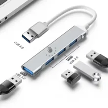 هاب 4 پورت USB 3.0 هارمن مدل OKAYES