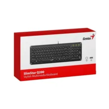 کیبورد جنیوس مدل SLIM STAR Q200