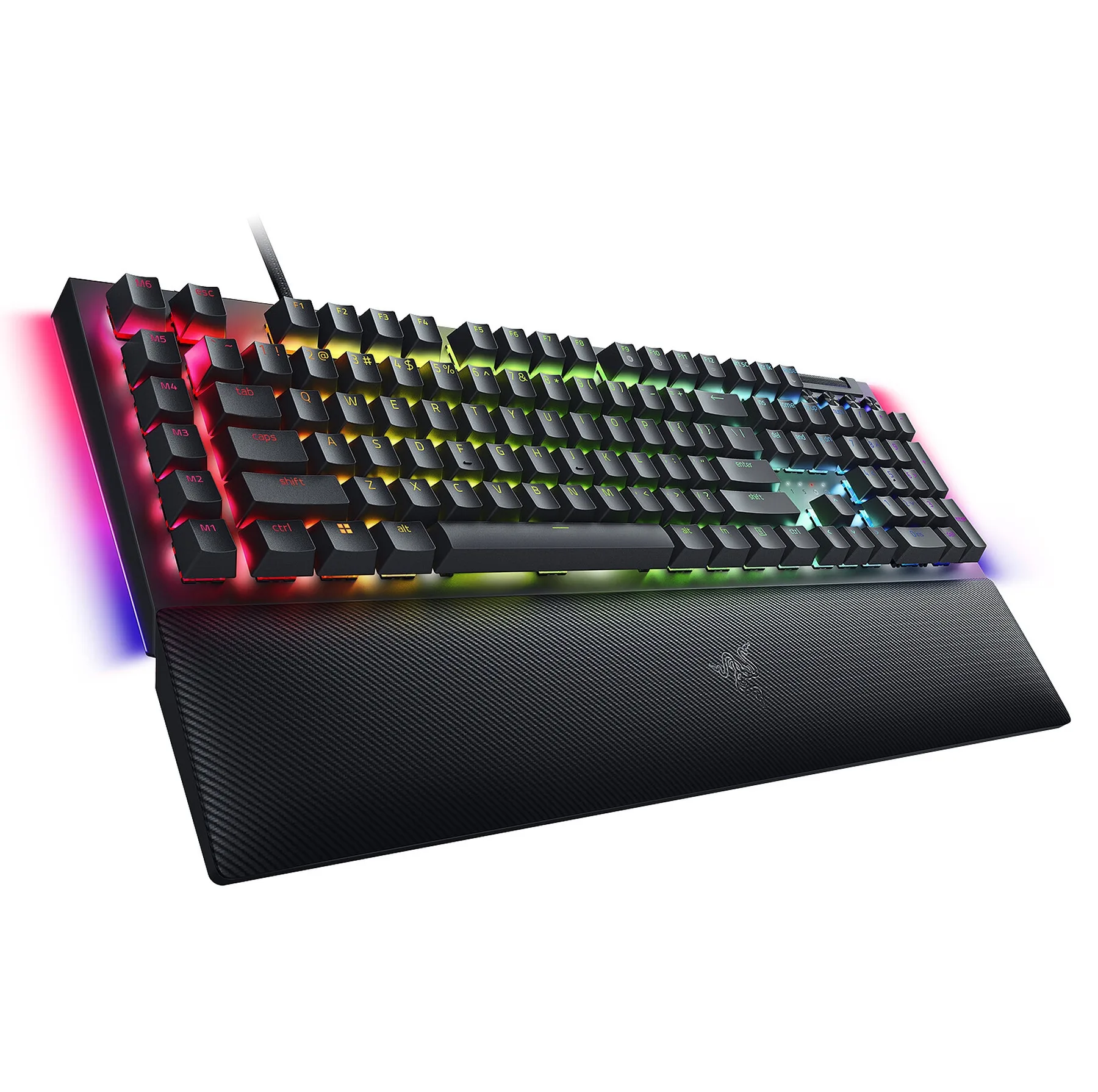 کیبورد مخصوص بازی ریزر مدل Blackwidow V4 Green Switch