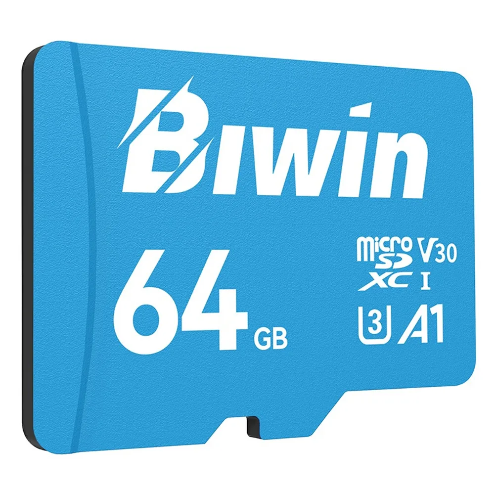 کارت حافظه microSDXC بیوین مدل MS100 کلاس 10 استاندارد UHS-I U3 V30 A1 سرعت 100MBps ظرفیت 64 گیگابایت