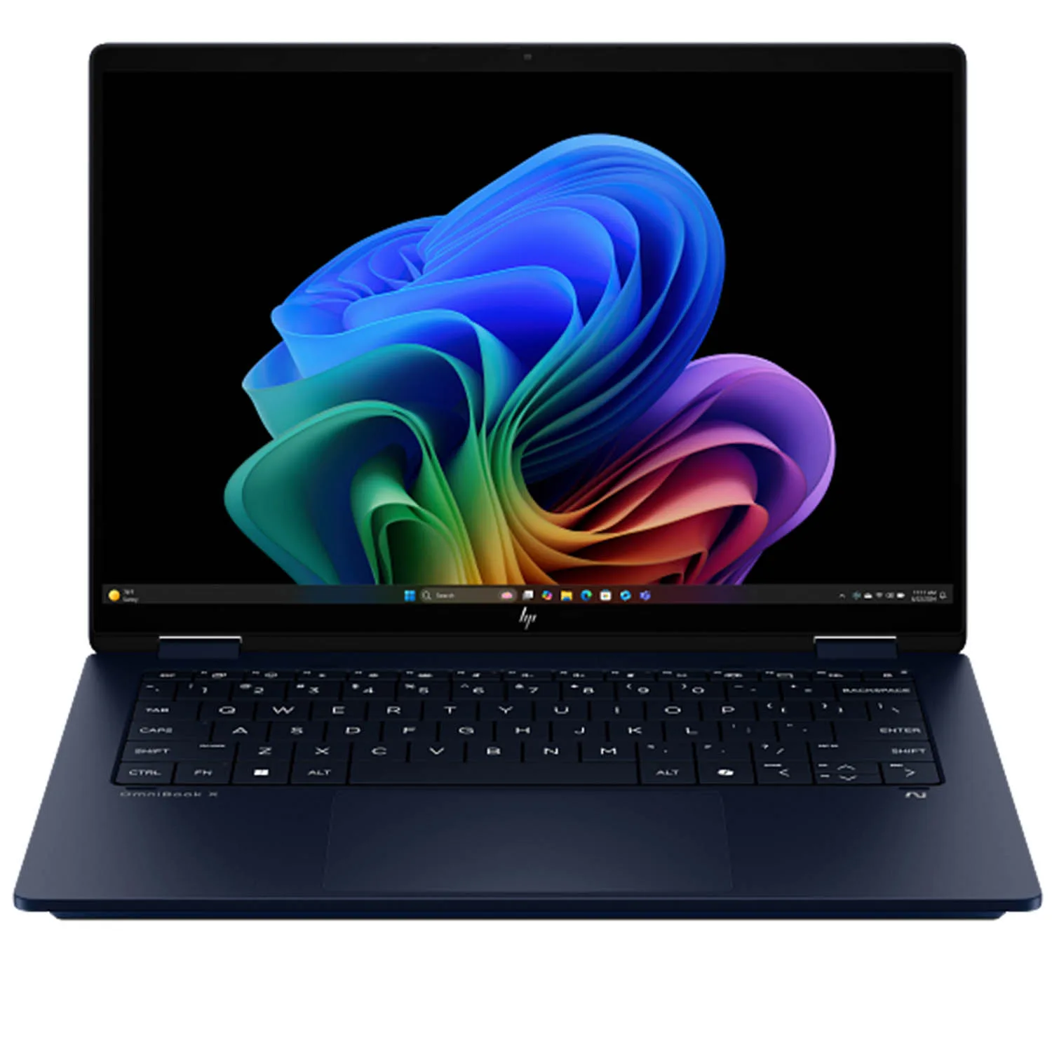 لپ تاپ 14 اینچی اچ‌ پی مدل OmniBook X Flip 14-fm0013dx-Core Ultra 5 226V-16GB LPDDR5X 8533MHz-512GB SSD-Touch-Backlit-W به همراه قلم
