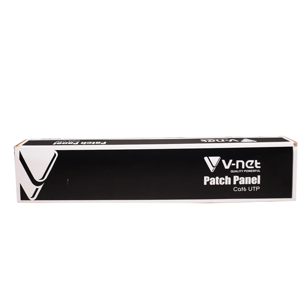 پچ پنل 24 پورت CAT6 UTP وی نت مدل V-NPC6U024