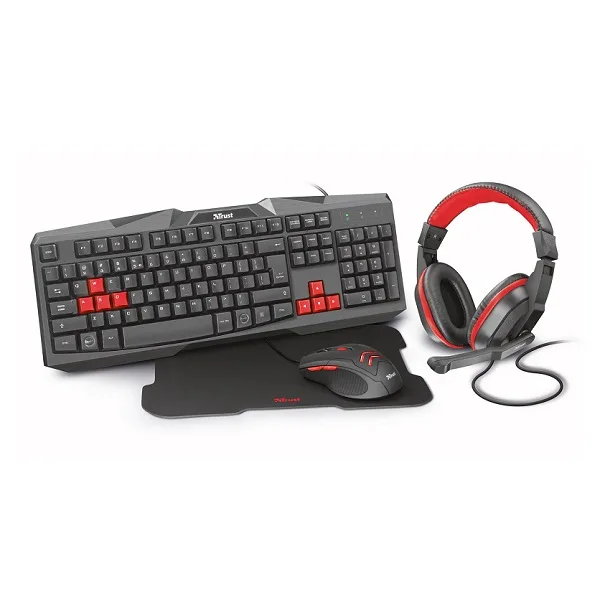 ست گیمینگ تراست مدل BUNDLE ZIVA 4 IN 1